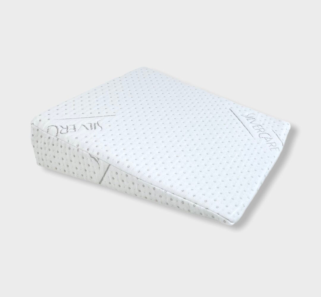 Pernă antireflux Rainy Baby 60X39cm Argintie (Fire Argintii)