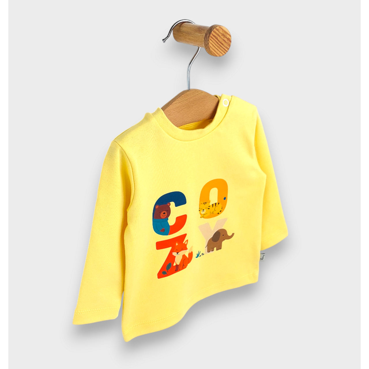 Бебешка Блуза С Дълъг Ръкав Cozy 62 92 См. Жълт Rainy