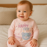 Бебешка Блуза С Дълъг Ръкав Happy Cute 62 92 См. Розов Rainy
