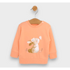 Bluză cu mânecă lungă Rainy Baby Iepuraș cu fluture 56-92 cm. piersică