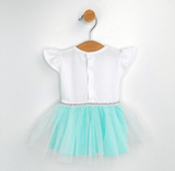 Rainy Бебешка Боди-Рокля С Диадема 56-80 См. Cute Baby Резеда