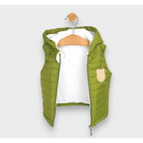 Rainy Бебешка Грейка С Качулка Пухено Мече 62 - 92См. Зелен