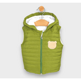 Rainy Бебешка Грейка С Качулка Пухено Мече 62 - 92См. Зелен