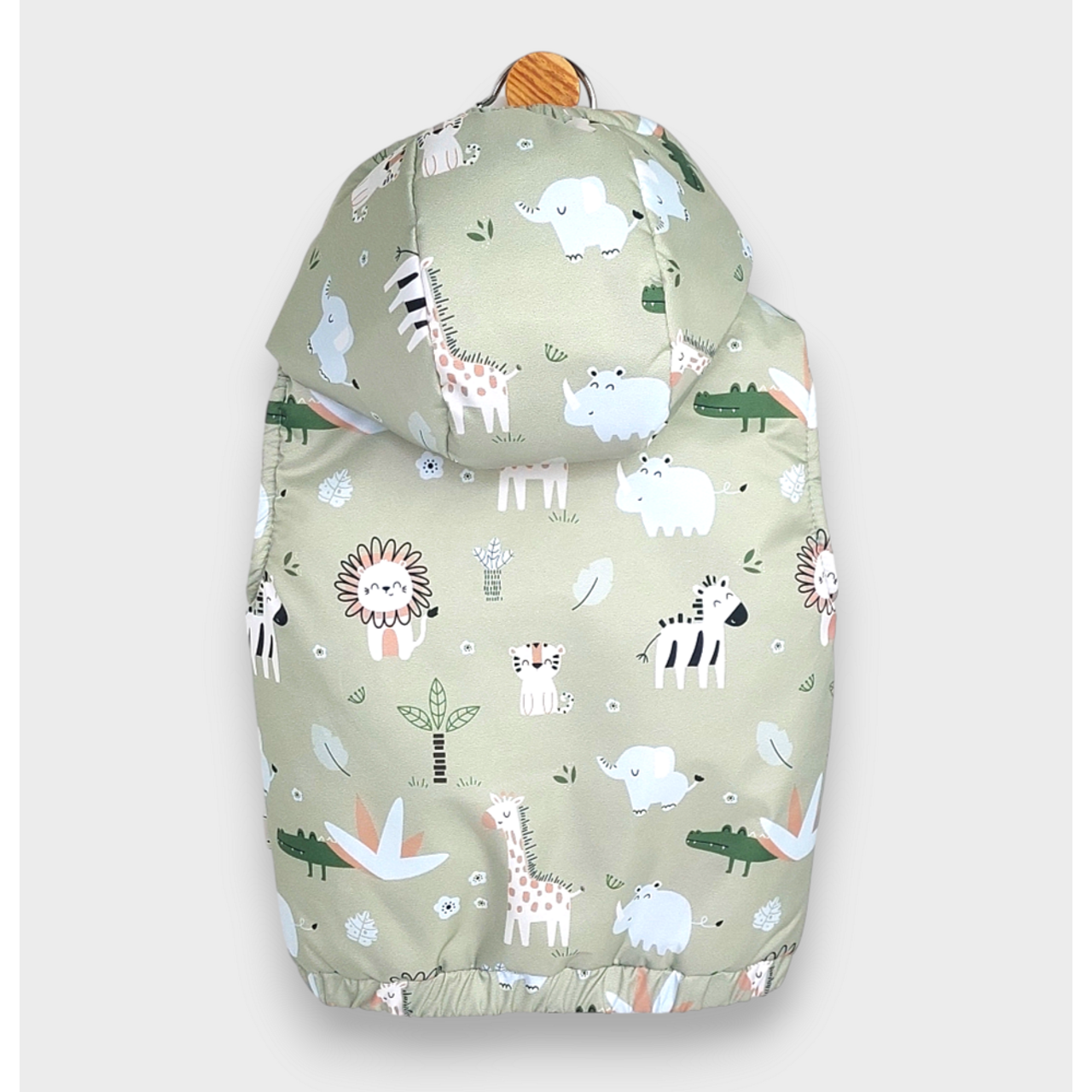Бебешка Грейка С Качулка Safari 62 92см. Зелен Rainy