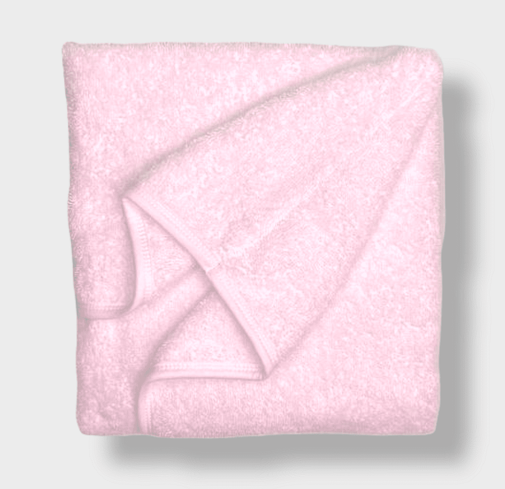 Rainy Бебешка хавлия 100х100 см. розова