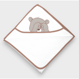 Бебешка Хавлия С Качулка 90х90 См. Love Bear Rainy