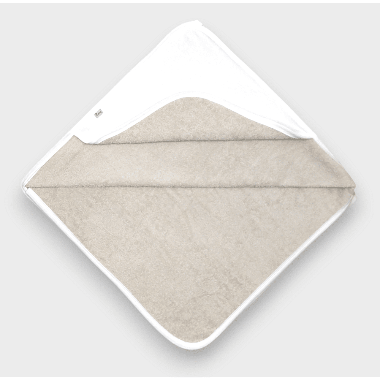 Prosop de ploaie pentru bebeluși cu glugă, leu cu stea, 90x90 cm, gri