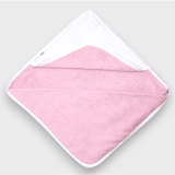 Prosop de ploaie pentru bebeluși cu glugă, vulpe cu stea, 90x90 cm, violet