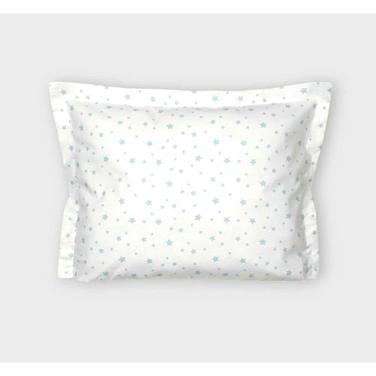 Rainy Бебешка Калъфка За Възглавница 30Х40 См. Мента Звезди
