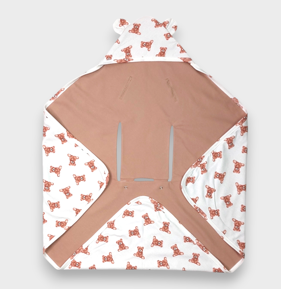 Бебешка Пелена 3в1 80х80 См. Мече Rainy