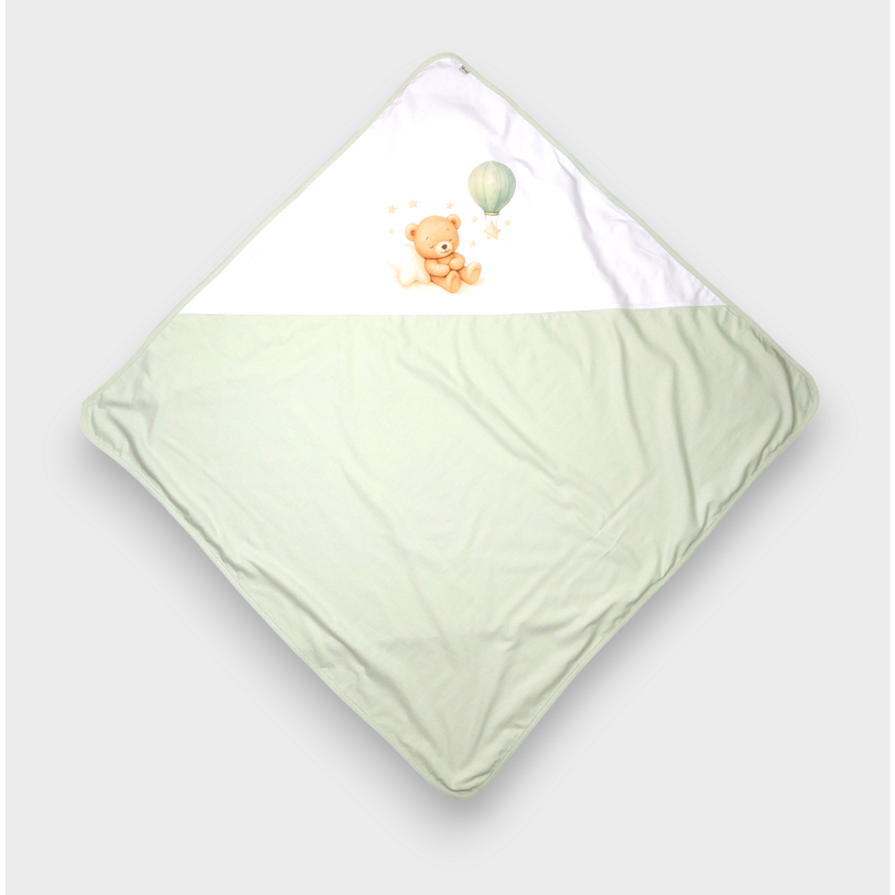 Бебешка Пелена 85х85 См. Green Bear Rainy
