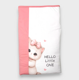 Бебешка Пелена 85х85 См. Hello Little One Пудра Rainy
