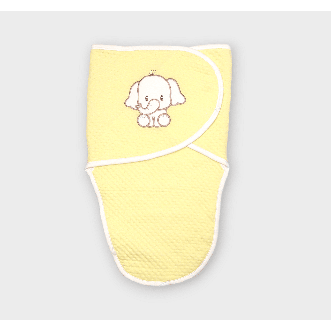 Scutec Rainy Baby pentru nou-născuți, Hug Me Elephant, galben