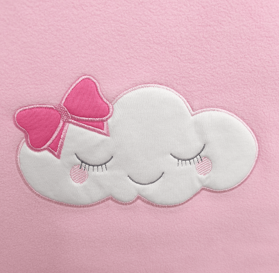 Rainy Бебешко Одеяло Облаче 90/110 Розов