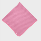 Scutec tricotat Rainy Baby 85x85 cm. Roz cenușiu