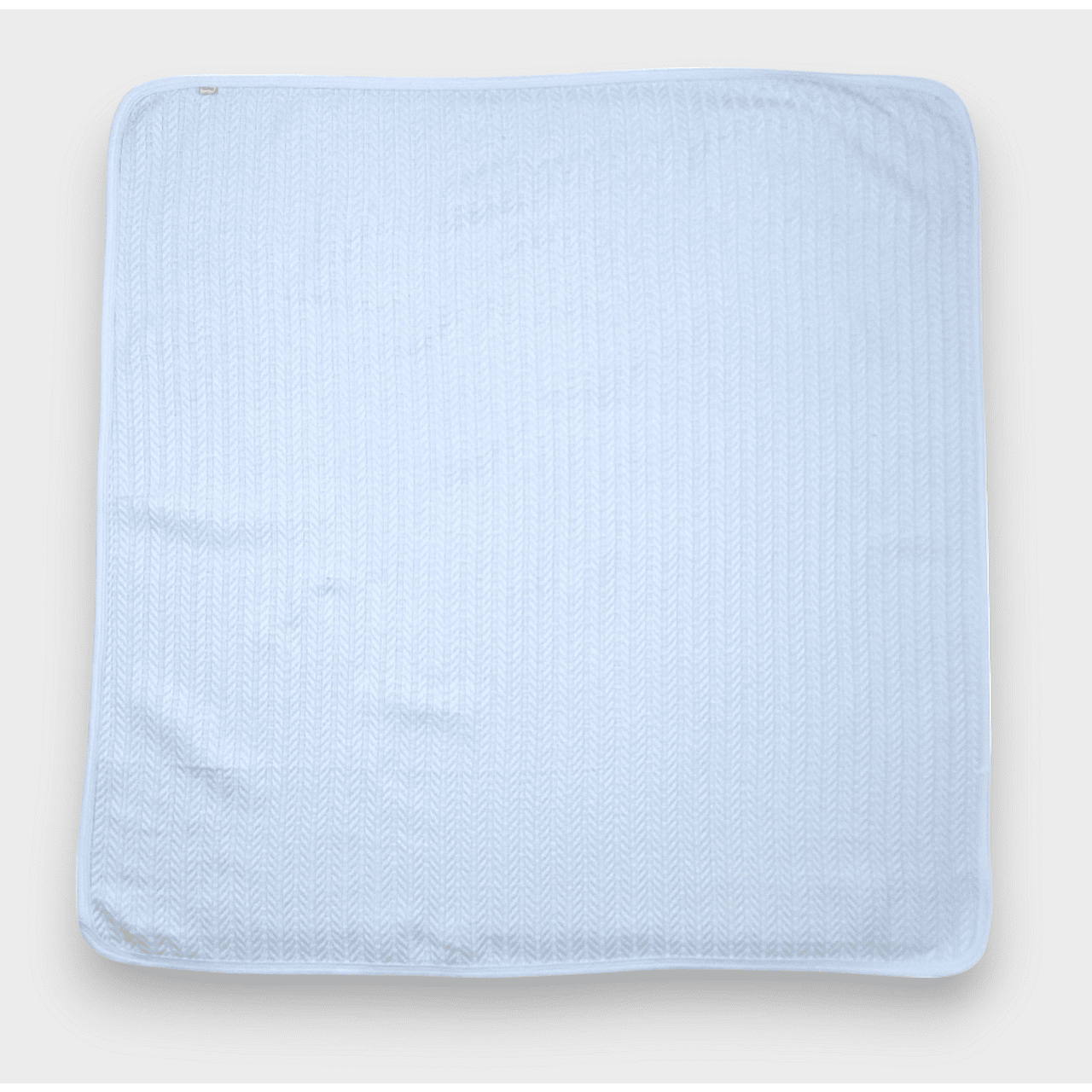 Scutec tricotat Rainy Baby 85x85 cm. Albastru