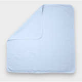 Scutec tricotat Rainy Baby 85x85 cm. Albastru