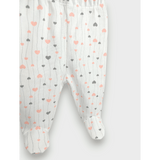 Rainy Бебешка Ританка 48 - 68 См. Розови И Сиви Сърца