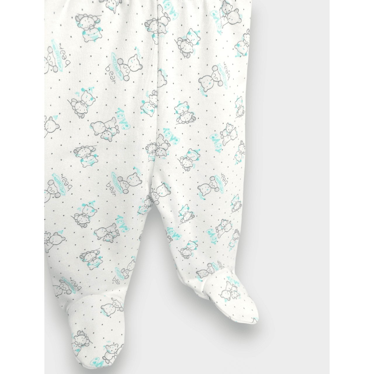 Salopă pentru bebeluși Rainy Baby 48 - 68 cm. Bebeluși cu Ursuleți Gri