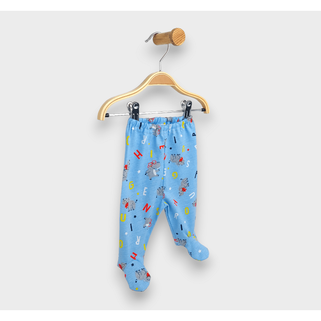 Salopă de ploaie pentru bebeluși 48 - 62 cm, cu imprimeu animale, albastru