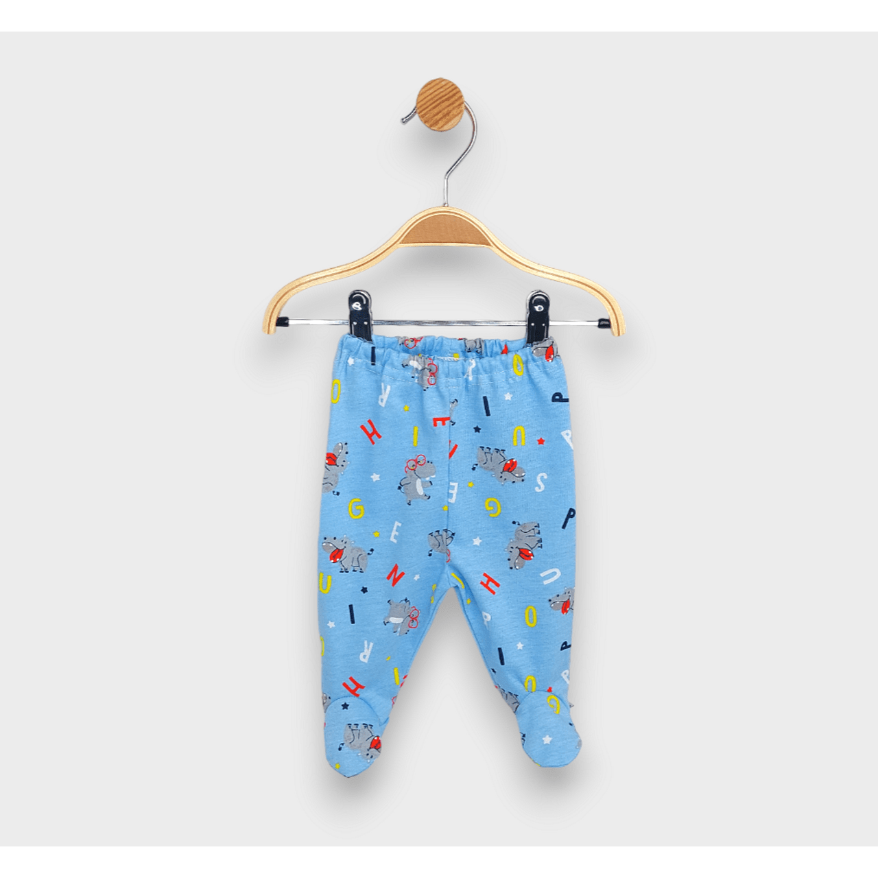 Salopă de ploaie pentru bebeluși 48 - 62 cm, cu imprimeu animale, albastru