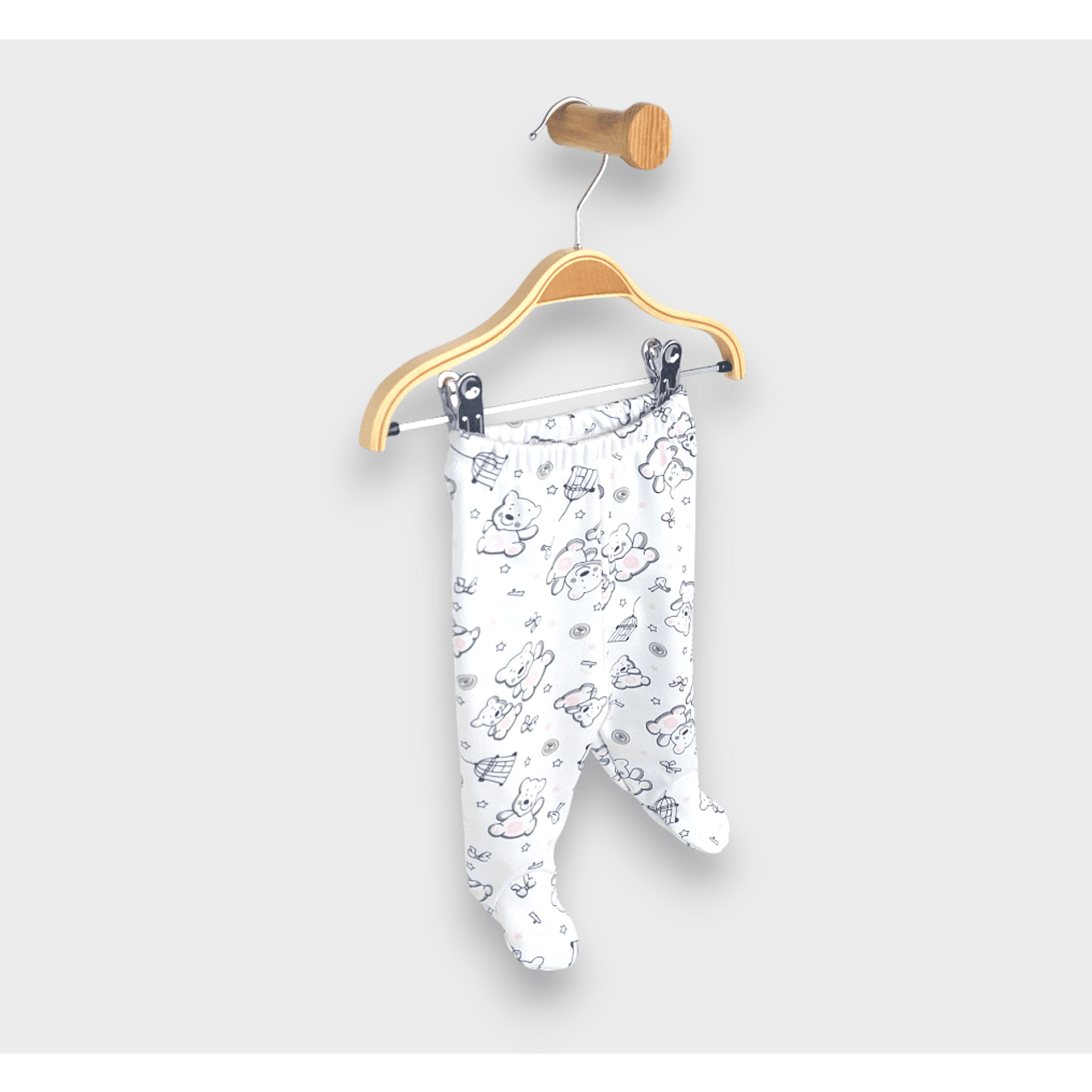 Salopă pentru bebeluși Rainy 48 - 68 cm. Ursuleț de pluș roz