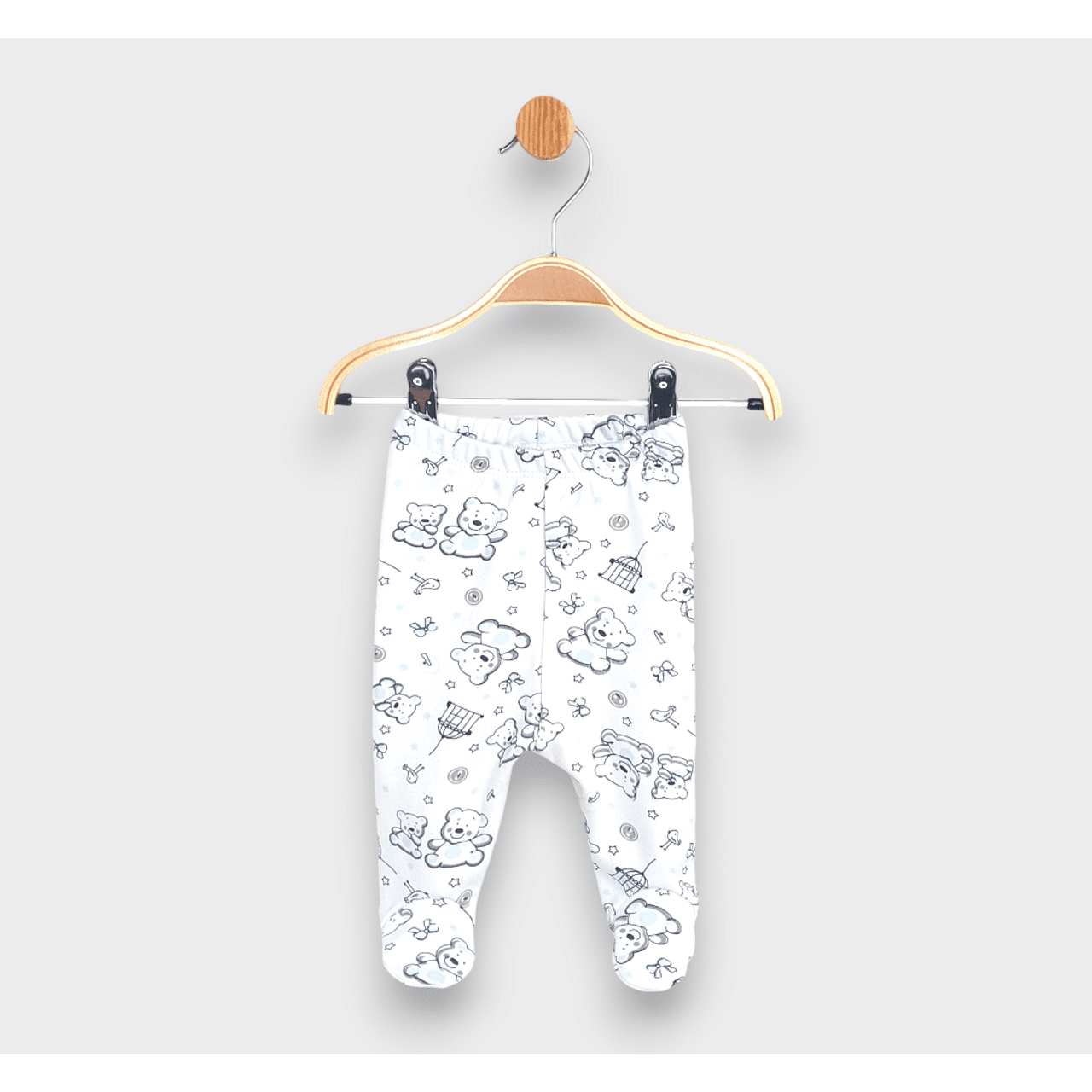 Salopă de ploaie pentru bebeluși 48 - 68 cm. Ursuleț de pluș albastru