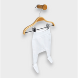 Rainy Бебешка Ританка-Чорапогащник 56-80 См Бял