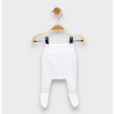 Rainy Бебешка Ританка-Чорапогащник 56-80 См Бял