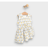 Rainy Бебешка Рокля Жълти Сърца 62 - 92 См.