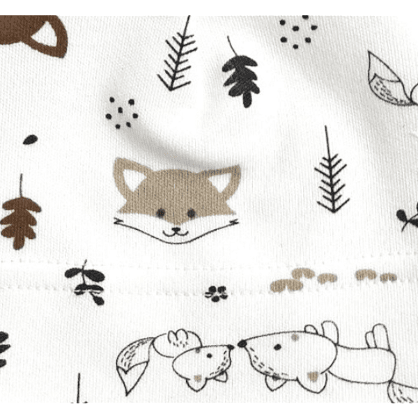 Căciulă de ploaie pentru bebeluși 56-62 cm. Vulpi