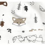 Căciulă de ploaie pentru bebeluși 56-62 cm. Vulpi