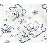 Căciulă de ploaie pentru bebeluși 56-62 cm. Albastru ursuleț