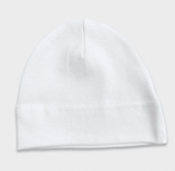 Căciulă de ploaie pentru bebeluși, 56 cm. Albă.