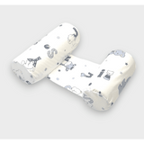 Pernă Rainy Baby anti-răsturnare ursuleț de pluș cu litere gri