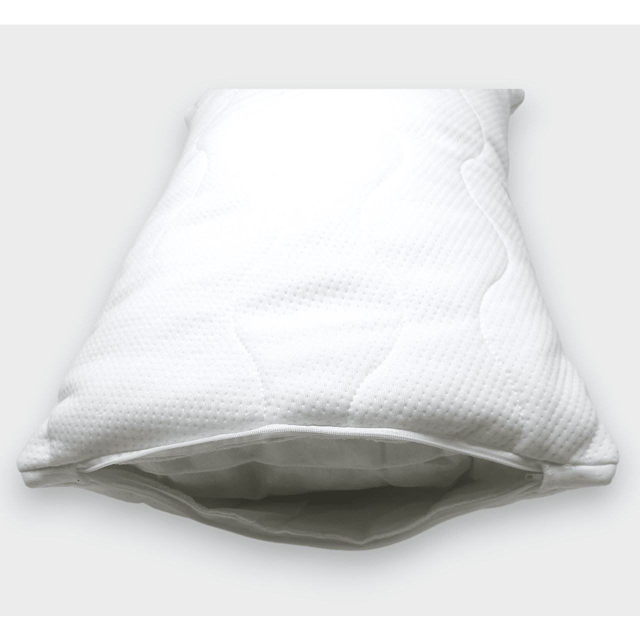 Pernă pentru bebeluși Rainy Baby Basic 30x40 cm, material respirabil cu fermoar