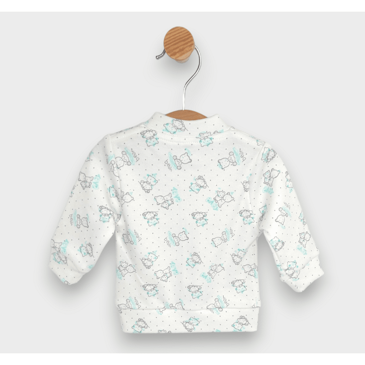 Бебешка Жилетка 48 68 См. Сиви Мечета Baby Rainy