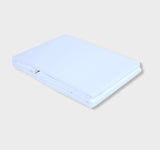 Cearșaf pentru bebeluși Rainy 100X170 cm. Alb