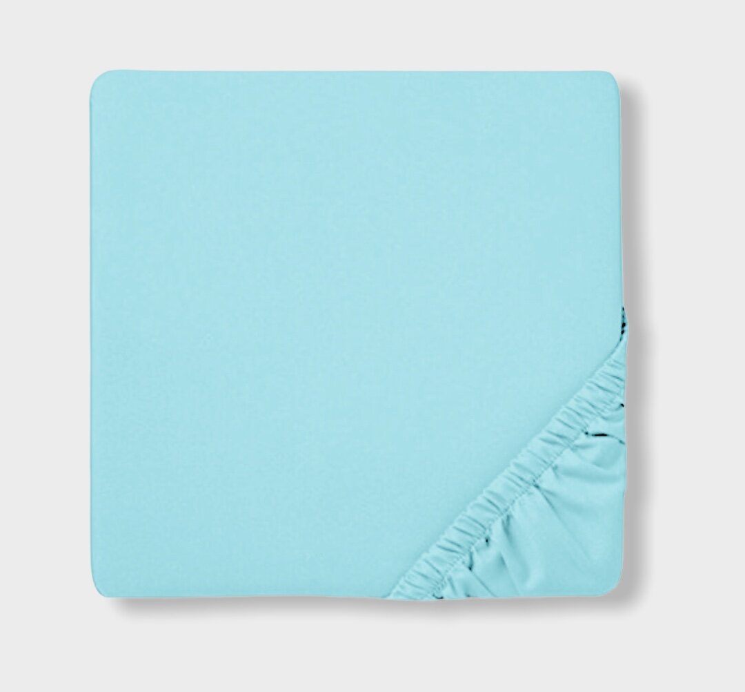 Cearșaf pentru bebeluși Rainy cu elastic 65x110 cm. Reseda