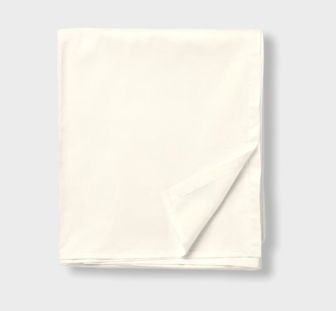 Cearșaf pentru cărucior Rainy Baby 55x95 cm. Ecru