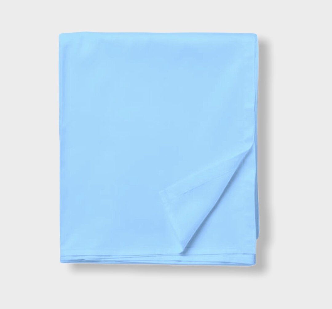 Cearșaf pentru cărucior Rainy Baby, 55 x 95 cm, albastru