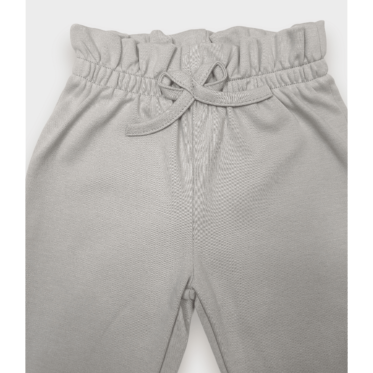 Pantaloni lungi de ploaie pentru bebeluși cu talie înaltă 62-92 cm. Gri cacao cald