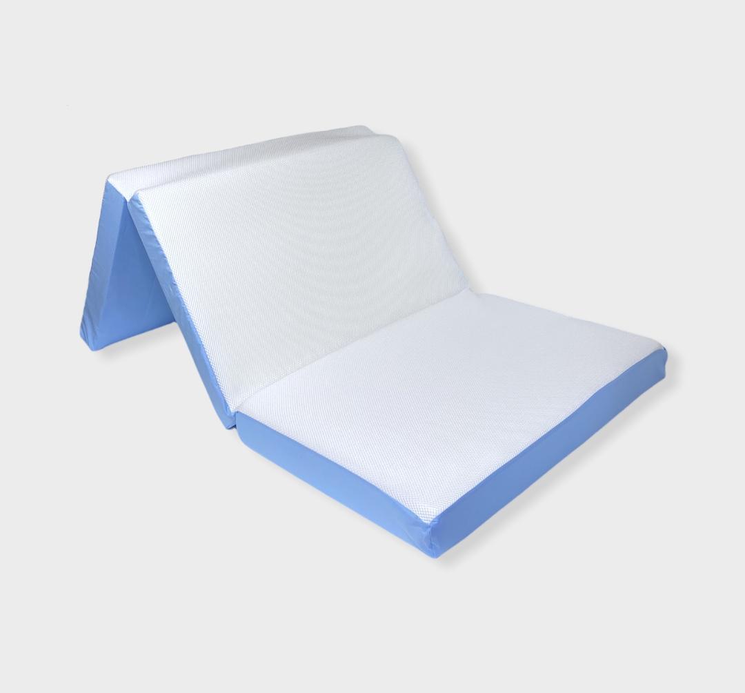 Rainy Бебешки сгъваем матрак 3D син