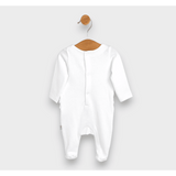 Salopă Rainy Premium pentru bebeluși cu dantelă 48 - 62 cm, albă