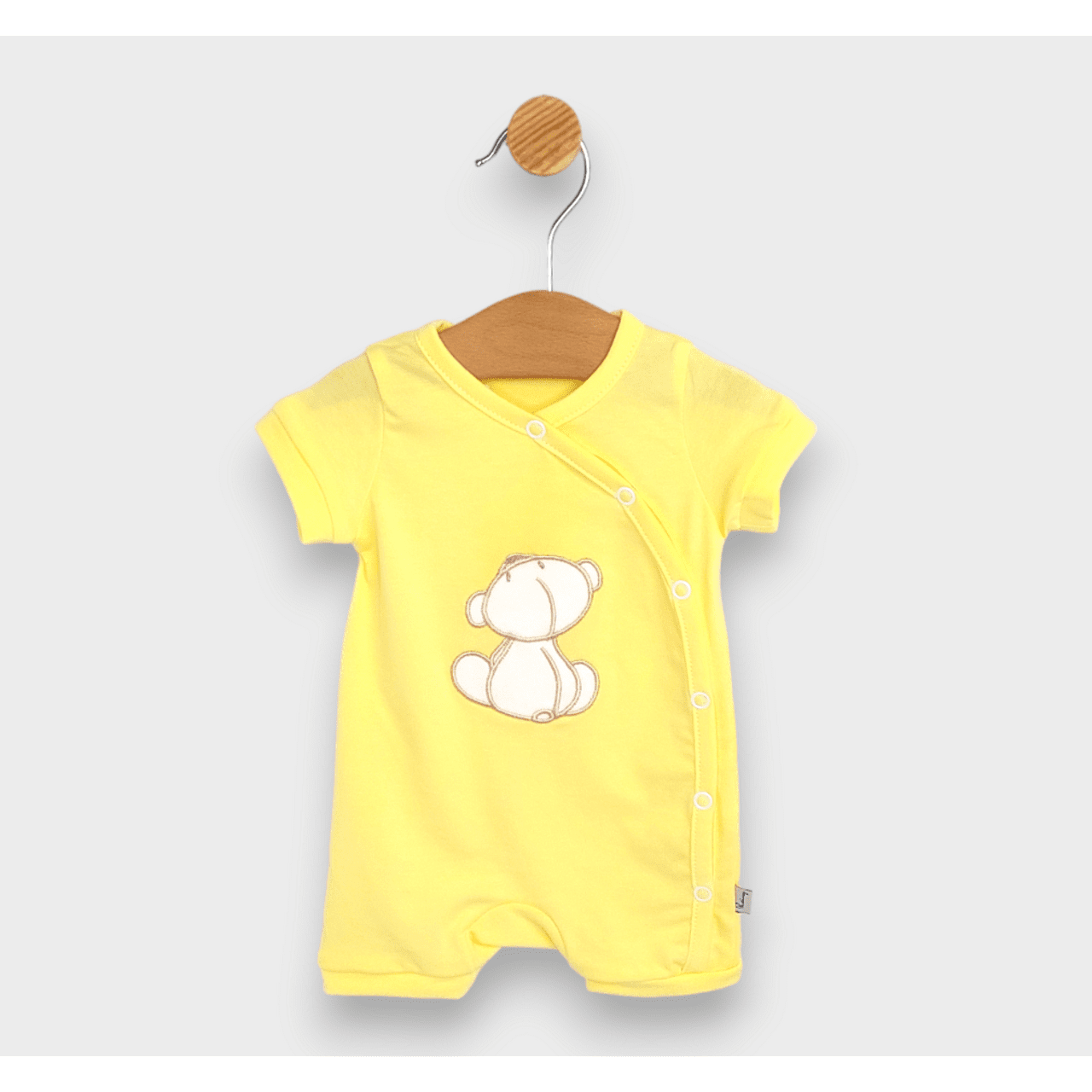 Rainy Бебешки Гащеризон Мече 56-80См. Жълт