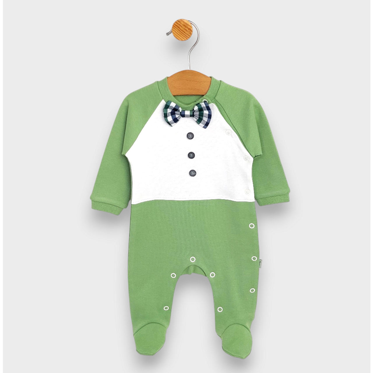 Бебешки Гащеризон Папионка С Дълъг Ръкав 56 62см. Гора Rainy