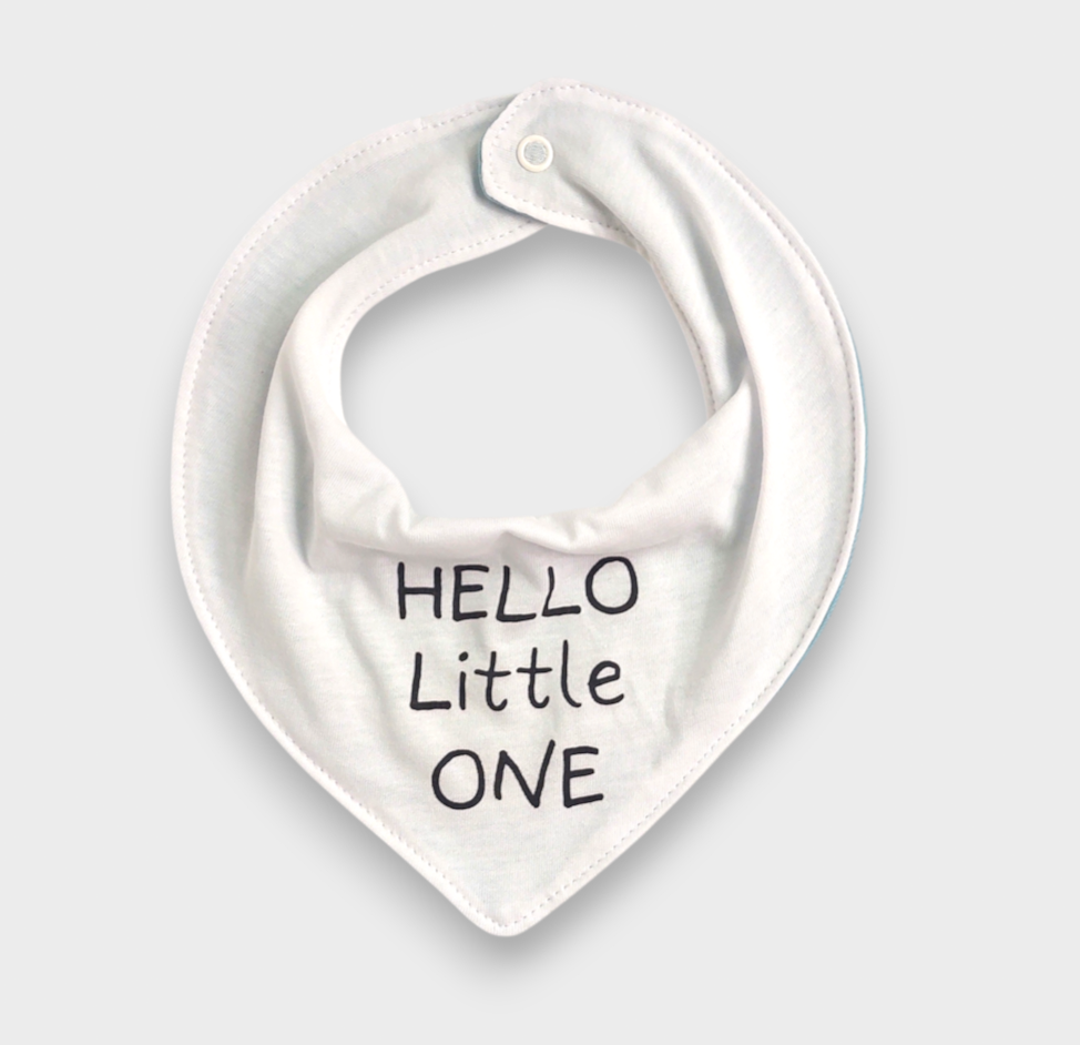 Бебешки Гащеризон С Бандана Hello Little One С Дълъг Ръкав 56 68см. Небе Rainy