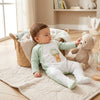 Бебешки Гащеризон С Дълъг Ръкав 48 62см. Green Bear Rainy