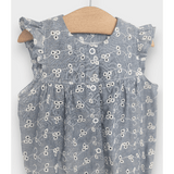 Rainy Premium Бебешки Гащеризон С Крилца 56-80См. Деним/Дантела