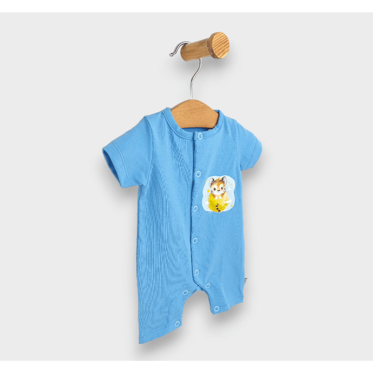 Salopetă de ploaie pentru bebeluși Tiger 56-80cm, albastră